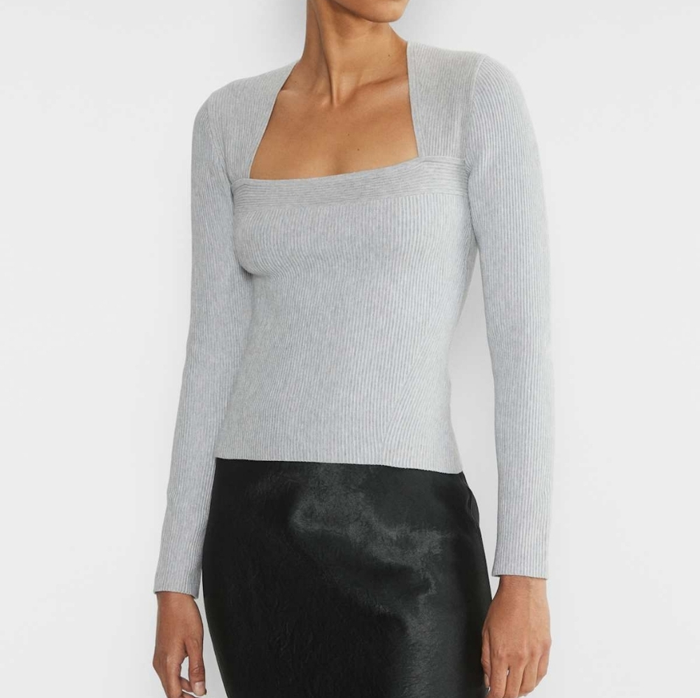Aritzia Babaton Grid Long Sleeve
